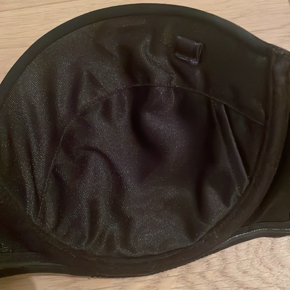 La Vie en Rosa black strapless bra size 34D - Picture 5 of 9